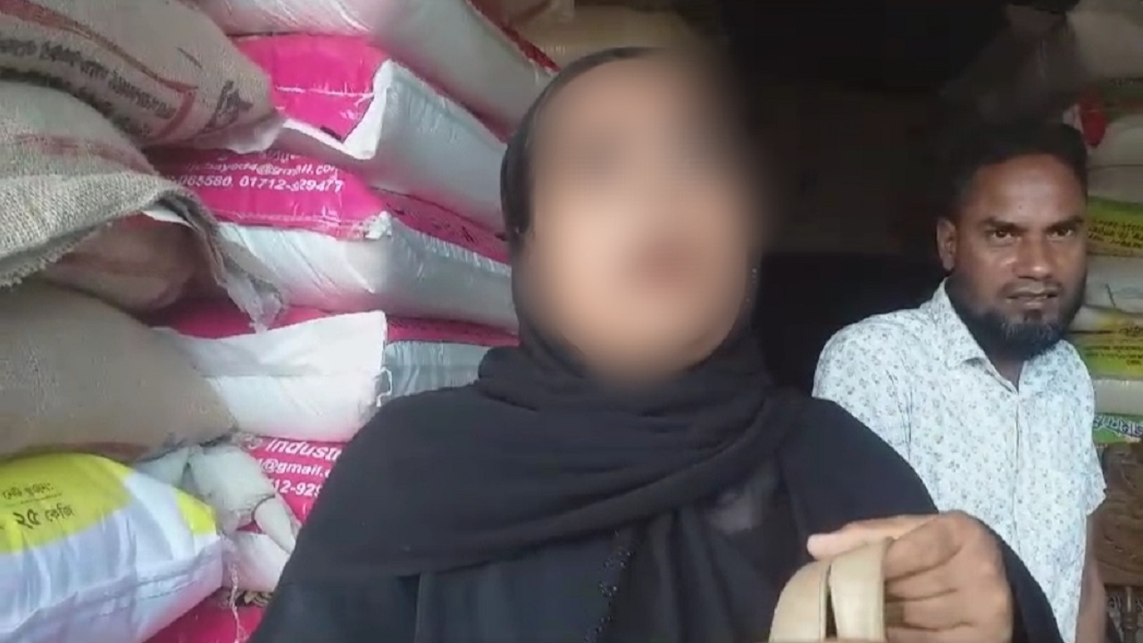 দুবাই প্রবাসী আব্দুল মতিনের স্ত্রী শাহিদা বেগম। ছবি : সংগৃহীত