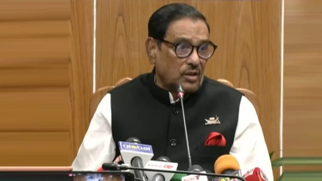 আওয়ামী লীগের সাধারণ সম্পাদক ওবায়দুল কাদের। ছবি : সংগৃহীত