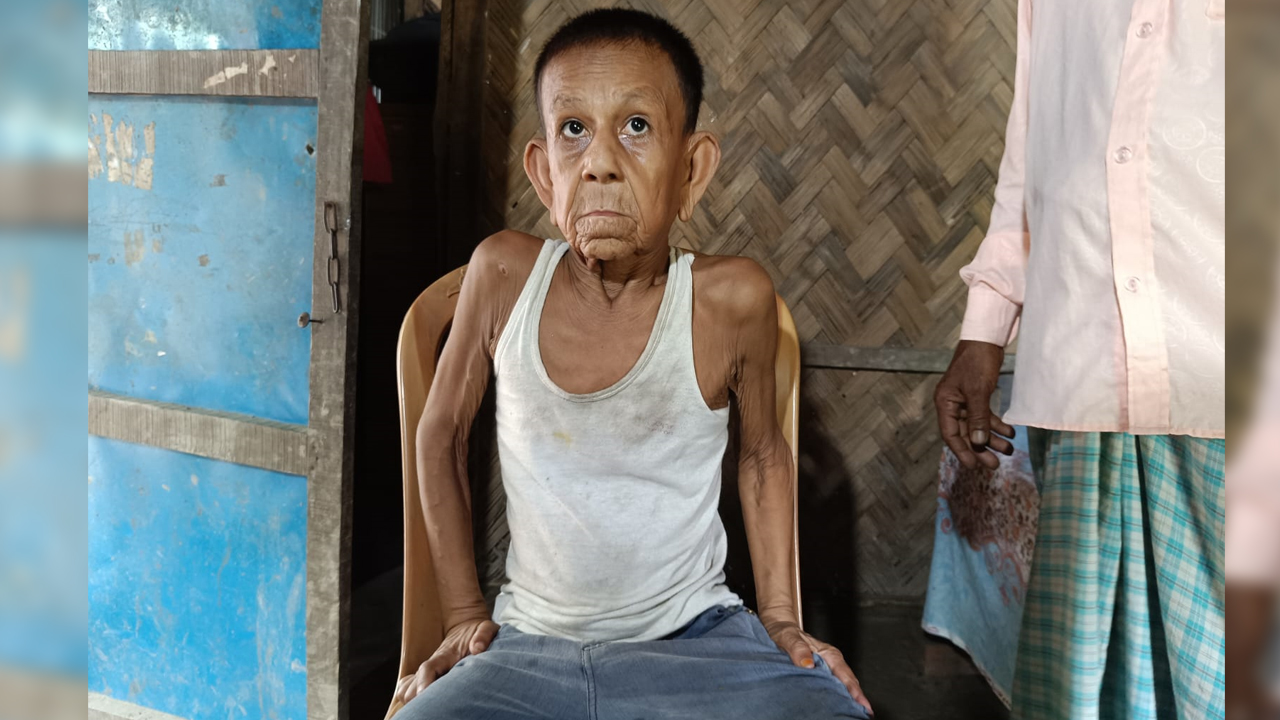 শিশু মো. শাহাদাত। ছবি : কালবেলা