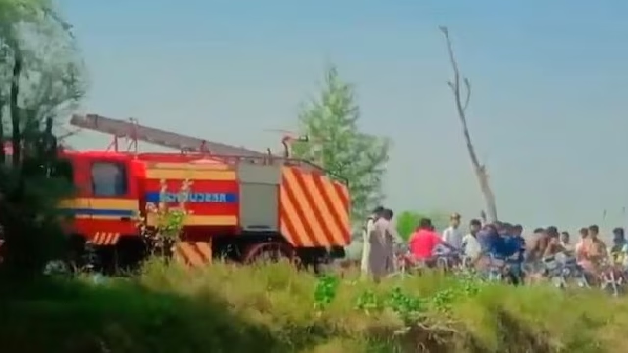 ছবিটি বিস্ফোরণস্থলের বলে ধারণা করা হচ্ছে। ইন্ডিয়া টুডে