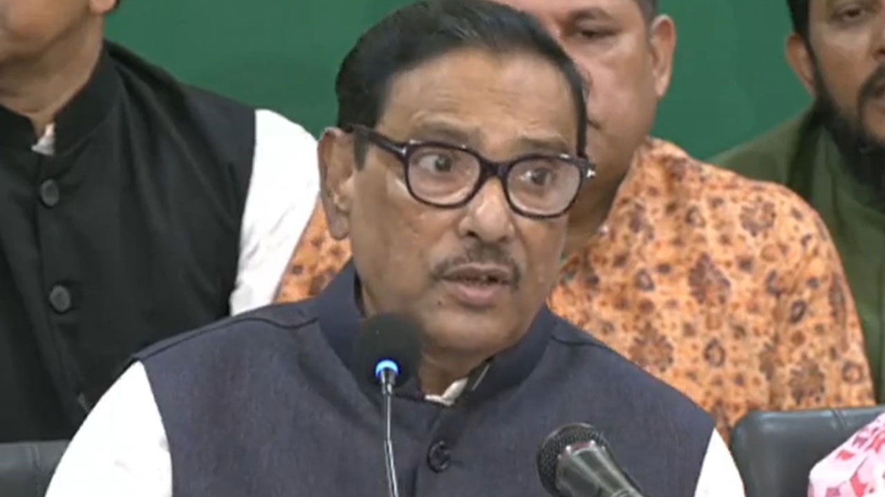 আওয়ামী লীগের সাধারণ সম্পাদক ওবায়দুল কাদের। ছবি : সংগৃহীত