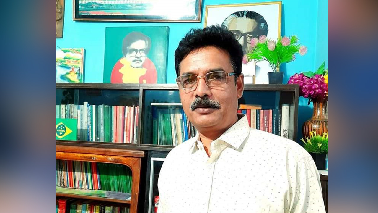 কুষ্টিয়া জেলা জাসদের প্রচার সম্পাদক কারশেদ আলম। ছবি : সংগৃহীত