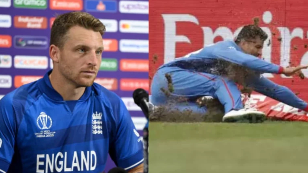 ধর্মশালার আউটফিল্ড নিয়ে চিন্তিত বাটলার। ছবি: সংগৃহীত