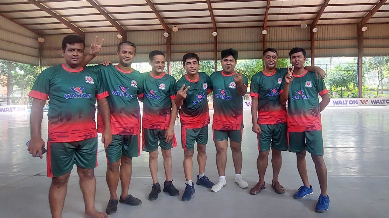 ওয়ালটন-ডিআরইউ মিডিয়া কাপের প্রথম ম্যাচে জয় পেয়েছে কালবেলা। ছবি : কালবেলা