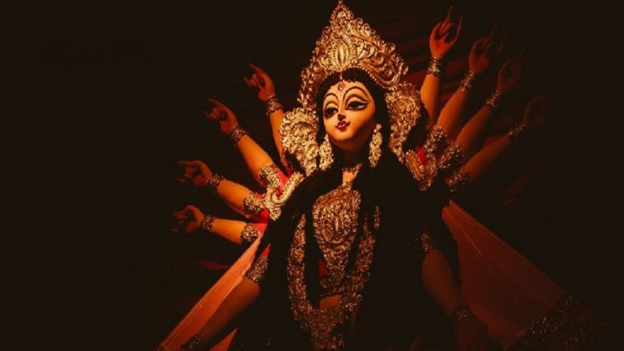 দুর্গাপূজা। পুরোনো ছবি