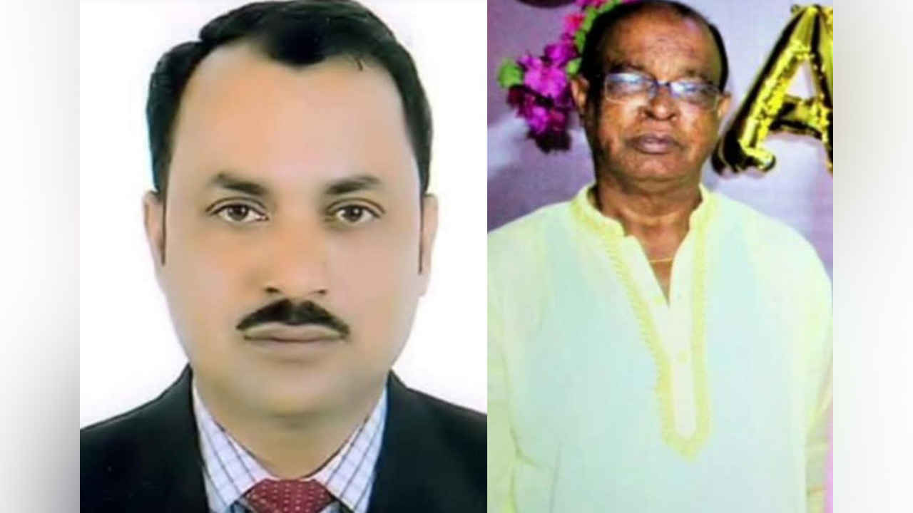 আজমিরীগঞ্জ যুবলীগের আহ্বায়ক বাবলু রায় (বামে) ও উপজেলা আ.লীগের সহসভাপতি মঞ্জু কান্তি রায় (ডানে)। ছবি : কালবেলা
