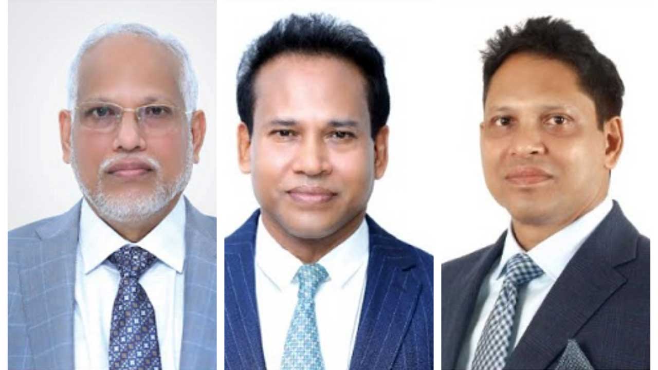 ওয়ালটন নতুন চেয়ারম্যান এস এম শামসুল আলম, ভাইস-চেয়ারম্যান পদে এস এম আশরাফুল আলম এবং ম্যানেজিং ডিরেক্টর (এমডি) এস এম মাহবুবুল আলম। ছবি : সংগৃহীত