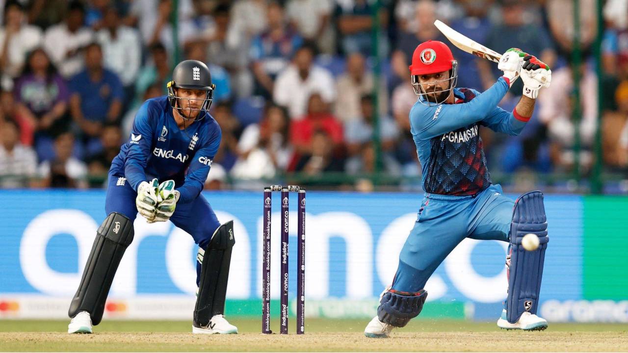 আফগানিস্তান ও ইংল্যান্ড ম্যাচের দৃশ্য। ছবি : সংগৃহীত