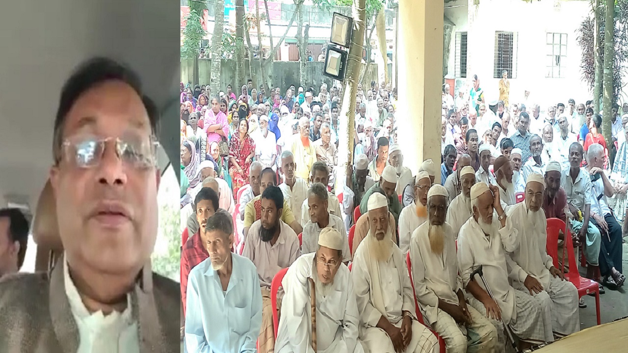 স্বনির্ভর রাঙ্গুনিয়ায় উপকারভোগী সমাবেশে ভার্চ্যুয়ালি যুক্ত হয়ে বক্তব্য দেন তথ্যমন্ত্রী ড. হাছান মাহমুদ। 