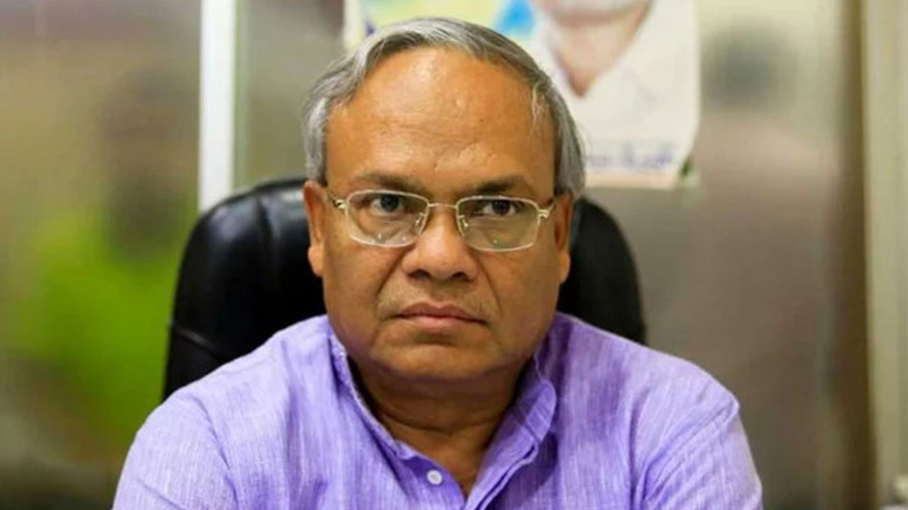 রুহুল কবির রিজভী। পুরোনো ছবি