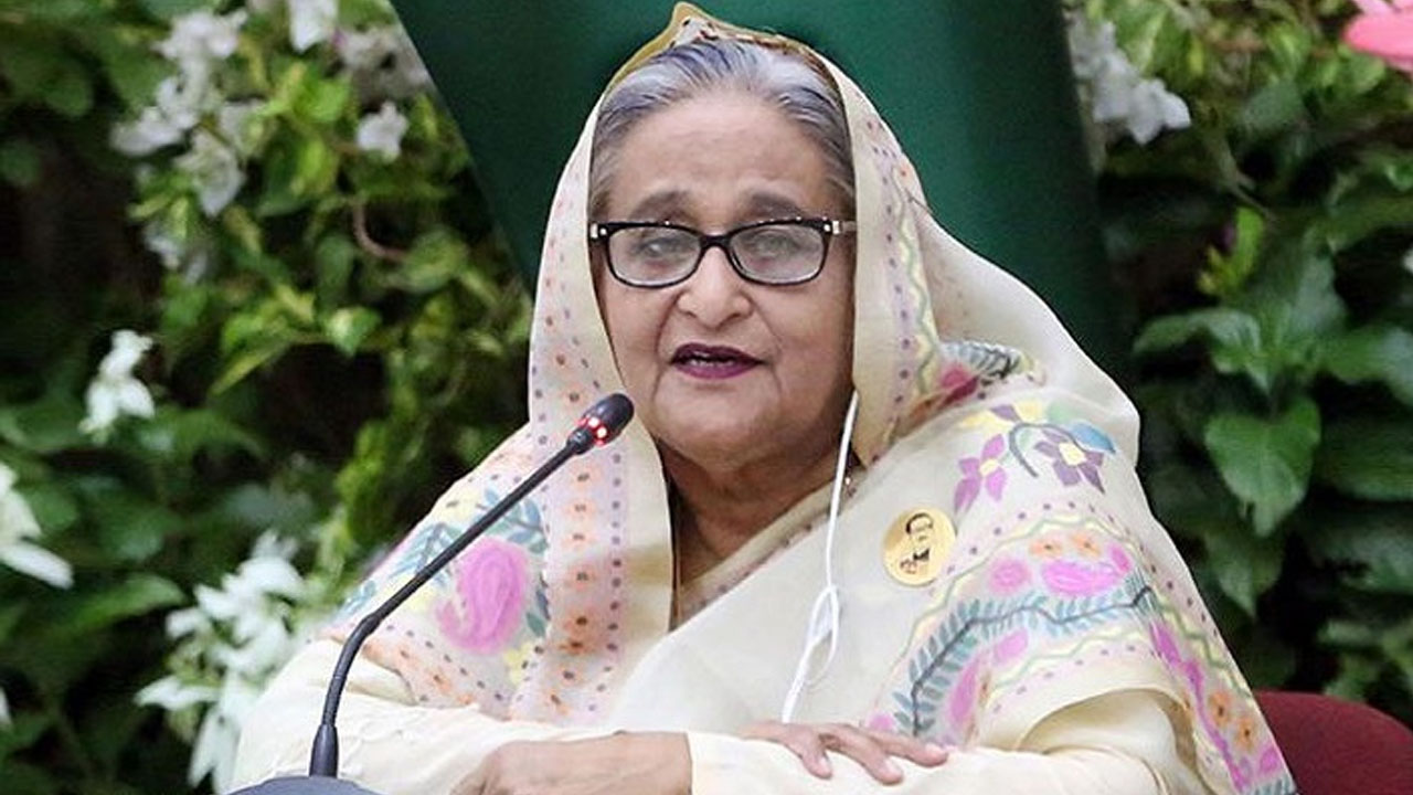 প্রধানমন্ত্রী শেখ হাসিনা।
