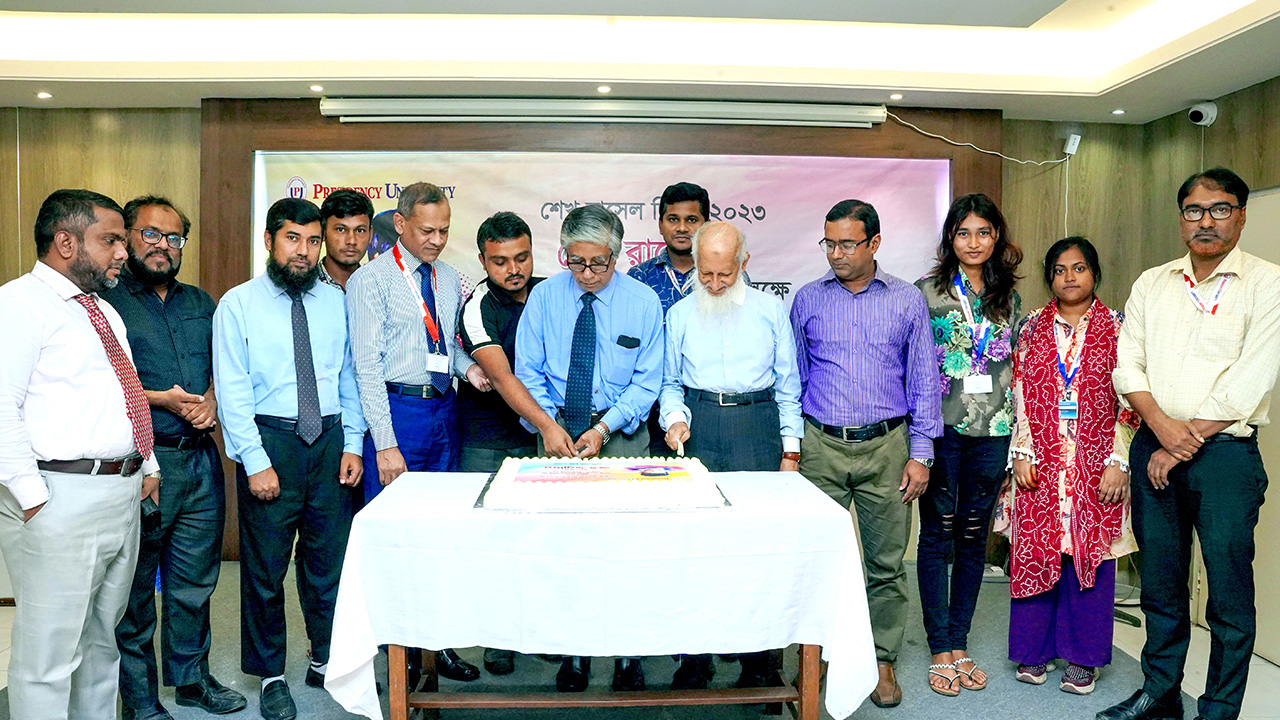প্রেসিডেন্সি ইউনিভার্সিটিতে ‘শেখ রাসেল দিবস’ পালিত। ছবি : কালবেলা