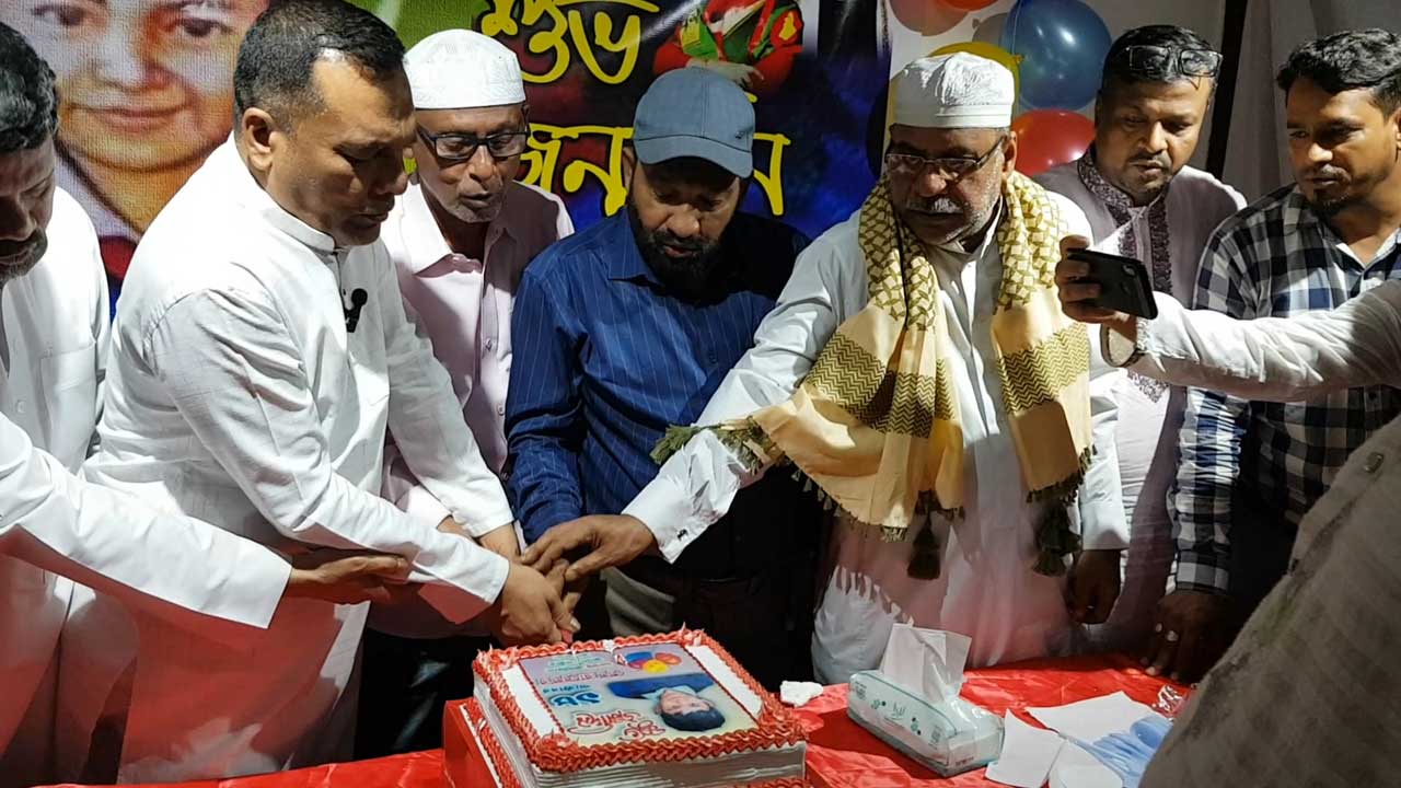 সৌদি আরবে শেখ রাসেলের ৬০তম জন্মদিন পালন করা হয়েছে। ছবি : কালবেলা