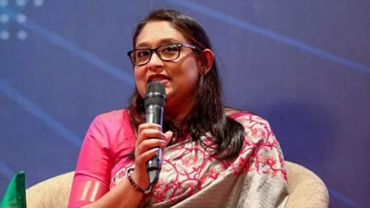 সায়মা ওয়াজেদ। পুরোনো ছবি