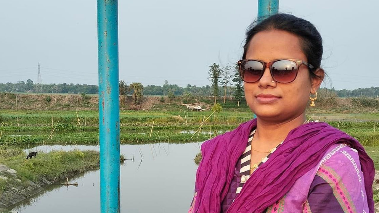 জাকিরের সহধর্মিণী মমতাজ বেগম মমো।