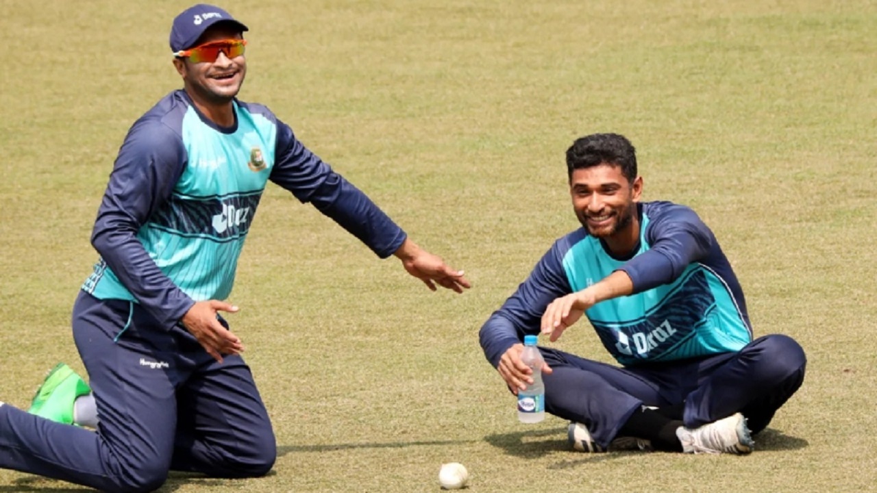 সাকিব আল হাসান, মাহমুদুল্লাহ রিয়াদ। ছবি : সংগৃহীত