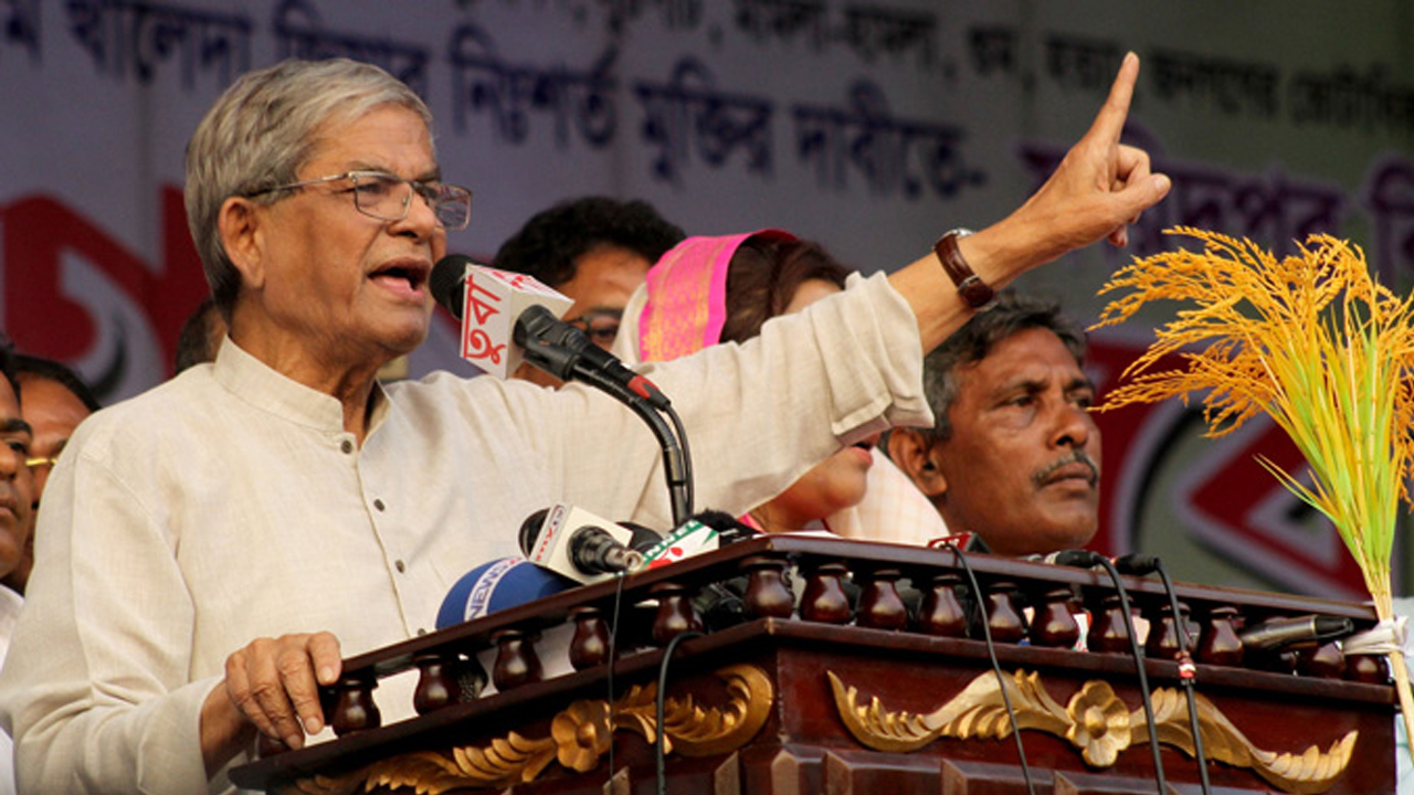 বিএনপির মহাসচিব মির্জা ফখরুল ইসলাম আলমগীর। ছবি : সংগৃহীত