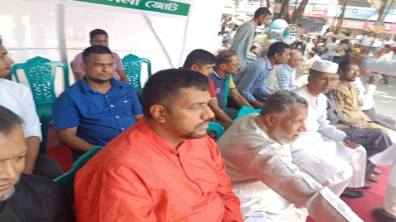 জাতীয়তাবাদী সমমনা জোটের সমাবেশ। ছবি : কালবেলা