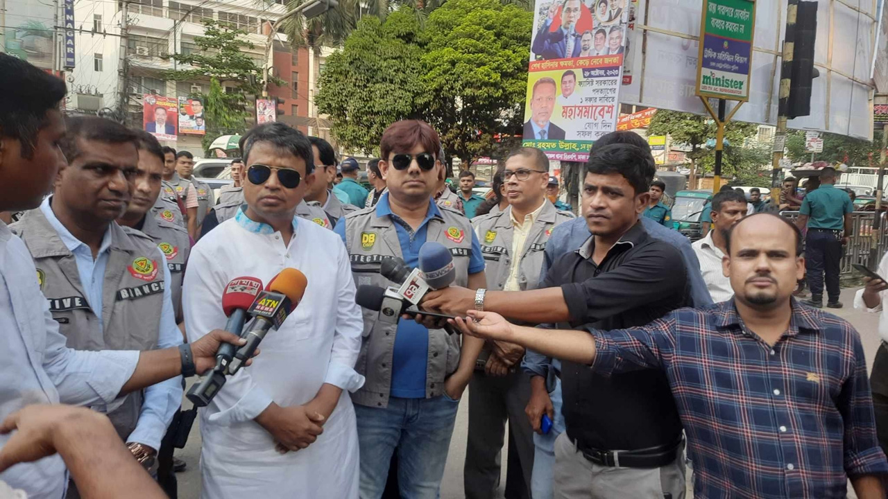 ডিএমপির গোয়েন্দা বিভাগের প্রধান মোহাম্মদ হারুন-অর-রশীদ। পুরোনো ছবি