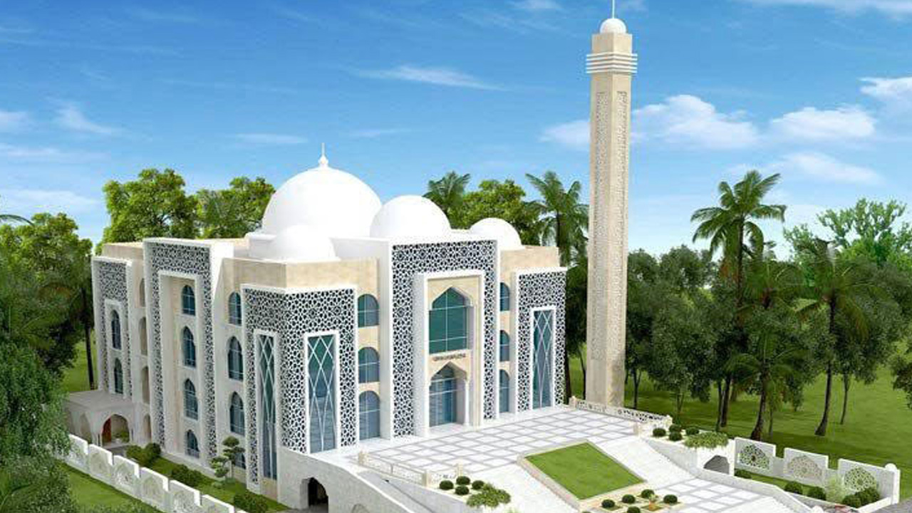 মডেল মসজিদ। ছবি : সংগৃহীত