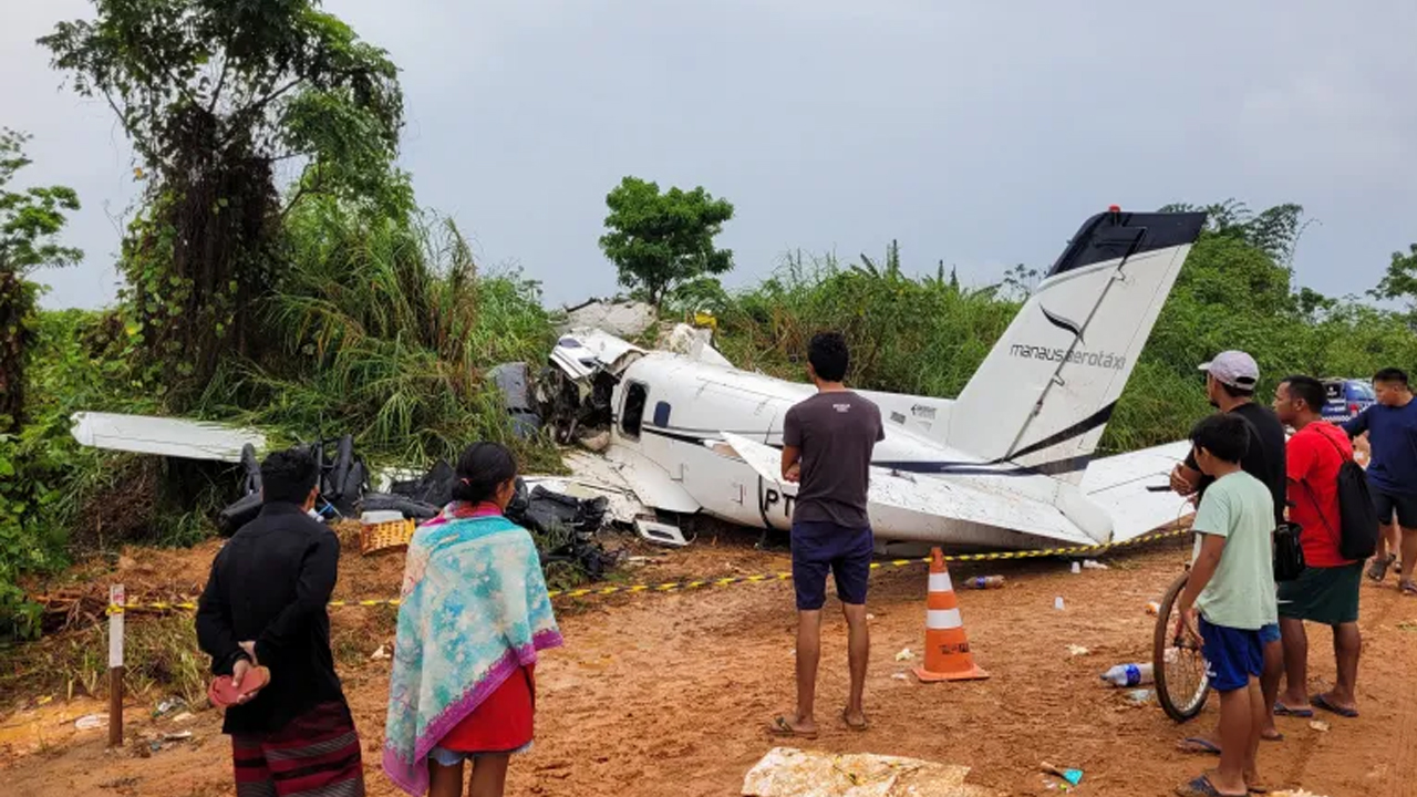 গত সেপ্টেম্বরে ব্রাজিলের আমাজন রাজ্যে আরেকটি যাত্রীবাহী বিমান বিধ্বস্ত হয়েছিল। ছবি : সংগৃহীত