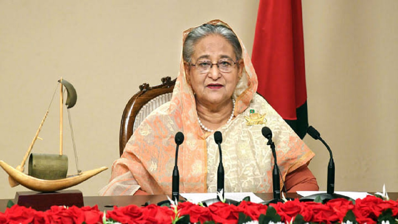 প্রধানমন্ত্রী শেখ হাসিনা। পুরোনো ছবি