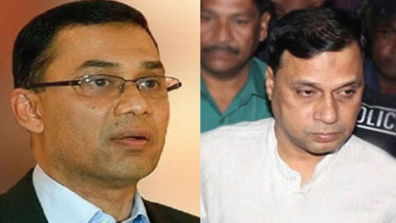 তারেক রহমান ও গিয়াস উদ্দিন আল মামুন। ছবি : সংগৃহীত