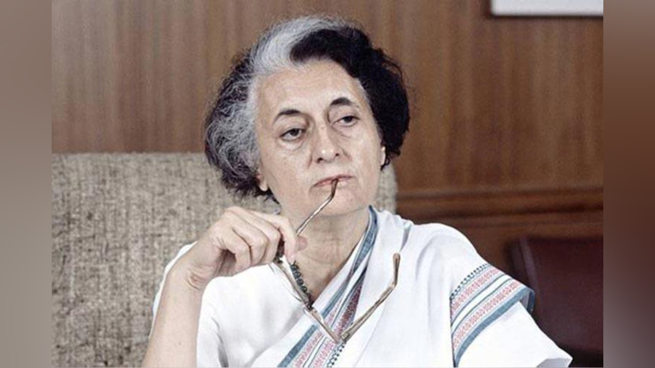 শ্রীমতী ইন্দিরা গান্ধী। ছবি : সৌজন্য