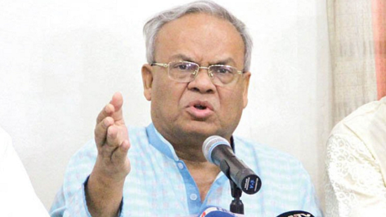 বিএনপির সিনিয়র যুগ্ম মহাসচিব রুহুল কবির রিজভী। পুরোনো ছবি
