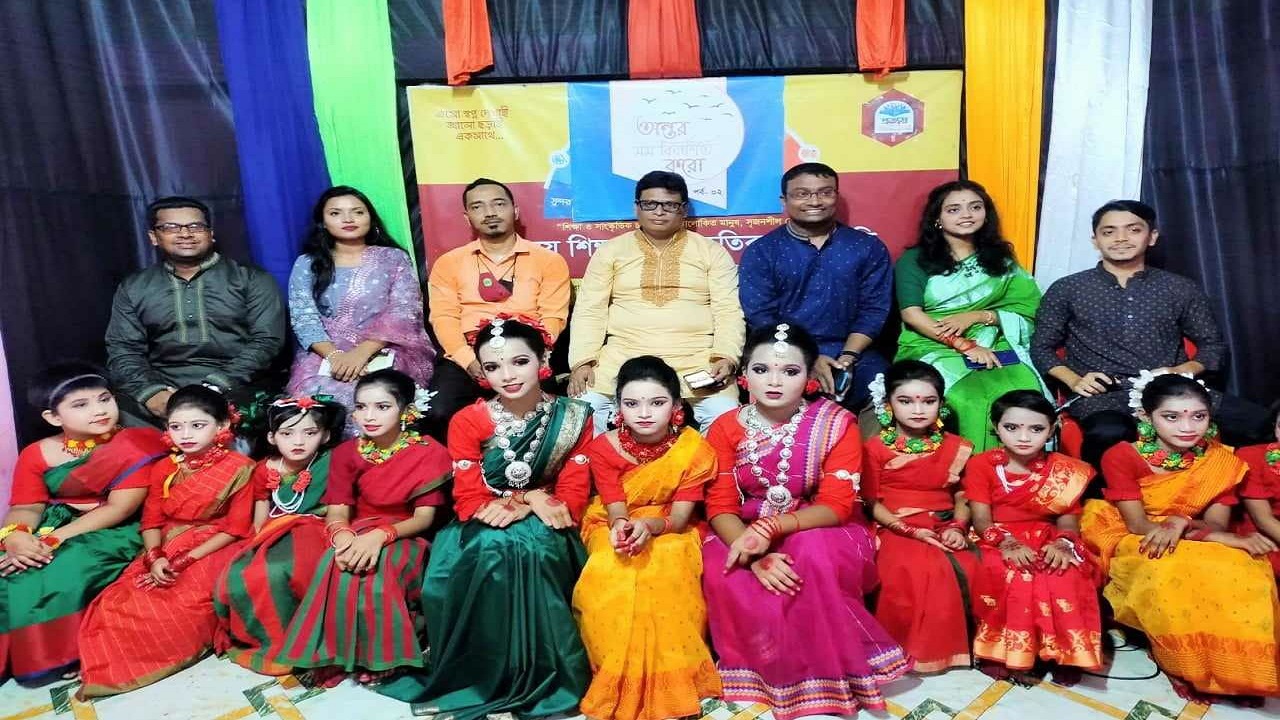 প্রত্যয় শিক্ষা ও সাংস্কৃতিক একাডেমির আয়োজনে অনুষ্ঠিত নৃত্য সন্ধ্যা। ছবি : কালবেলা