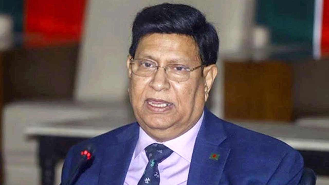 পররাষ্ট্রমন্ত্রী ড. এ কে আব্দুল মোমেন। পুরোনো ছবি