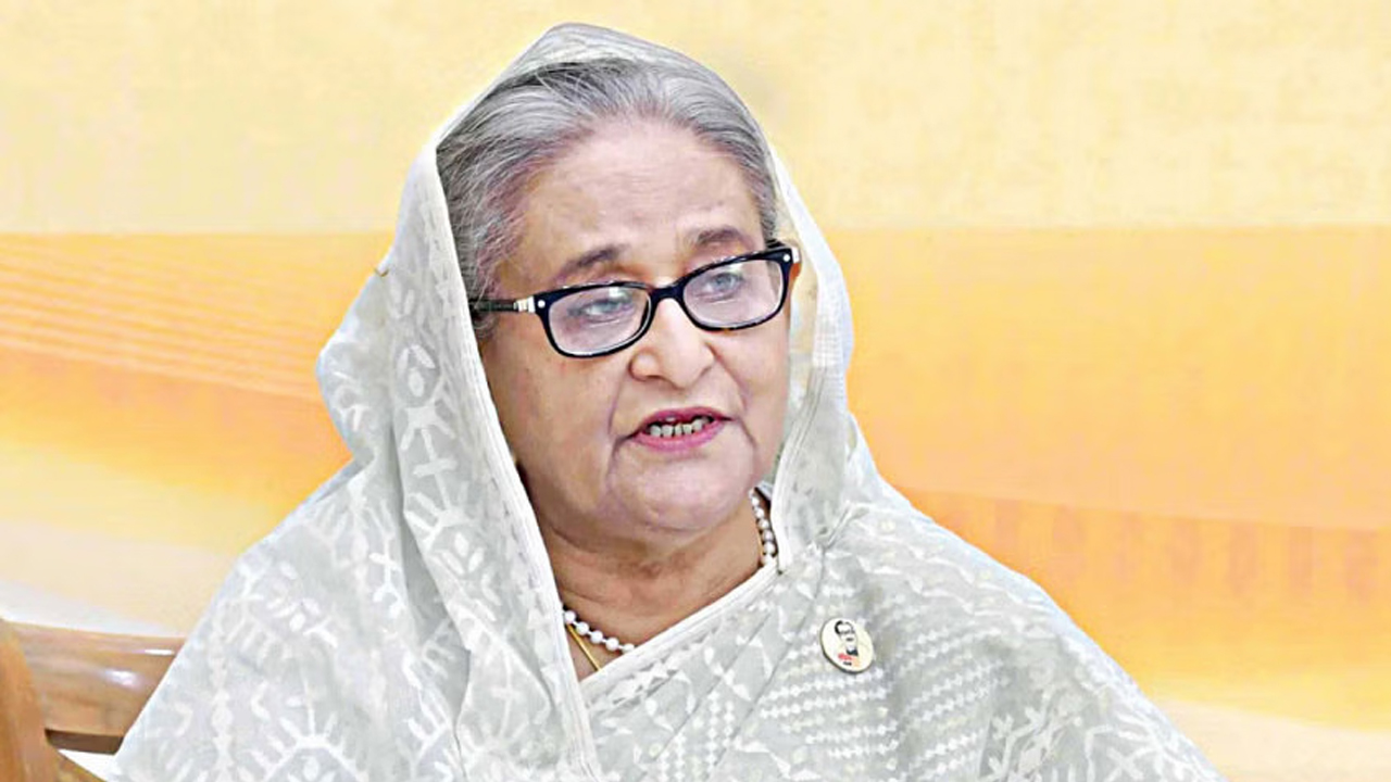 প্রধানমন্ত্রী শেখ হাসিনা। পুরোনো ছবি