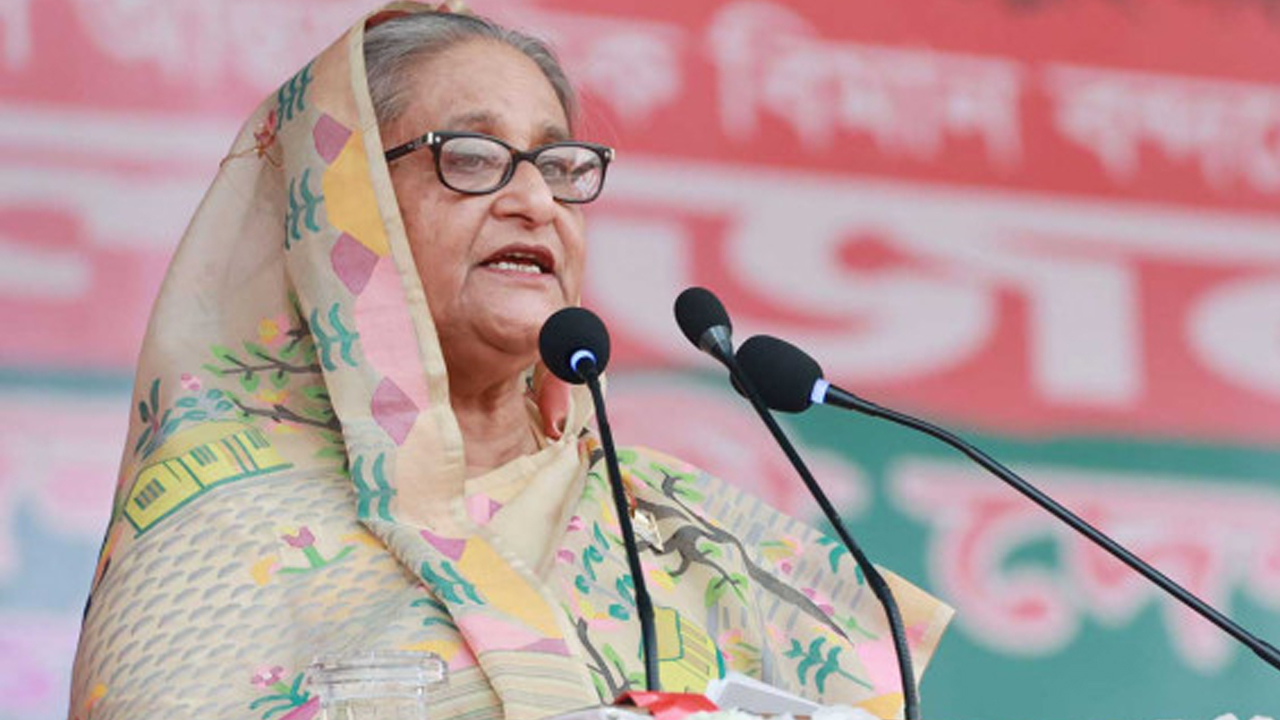 প্রধানমন্ত্রী শেখ হাসিনা। পুরোনো ছবি