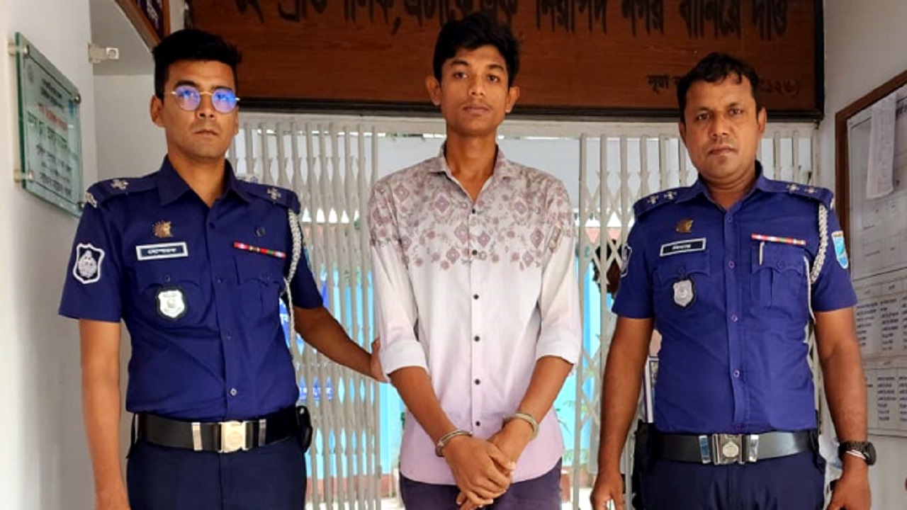 প্রধান অভিযুক্ত রাহাত সরকার। ছবি : কালবেলা