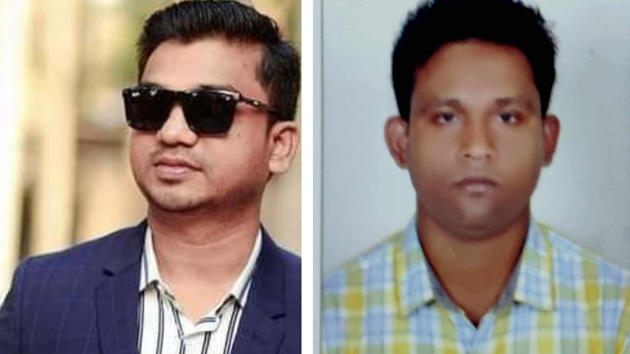 কাতারে নিহত ফেনীর দুজন। ছবি : সংগৃহীত