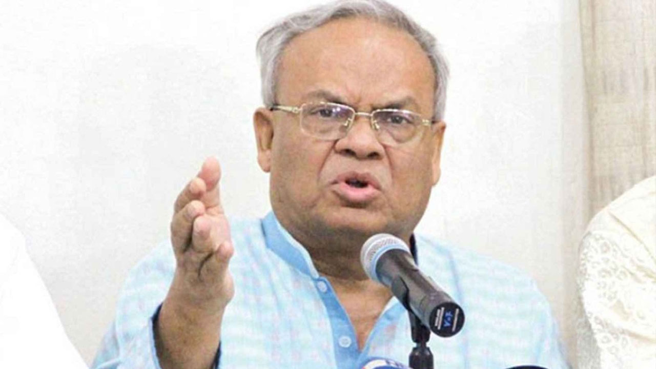 বিএনপির সিনিয়র যুগ্ম মহাসচিব রুহুল কবির রিজভী। পুরনো ছবি