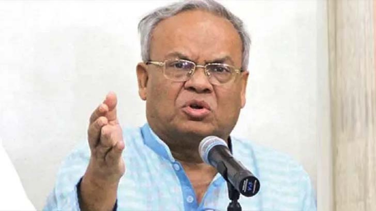 রুহুল কবির রিজভী। পুরোনো ছবি
