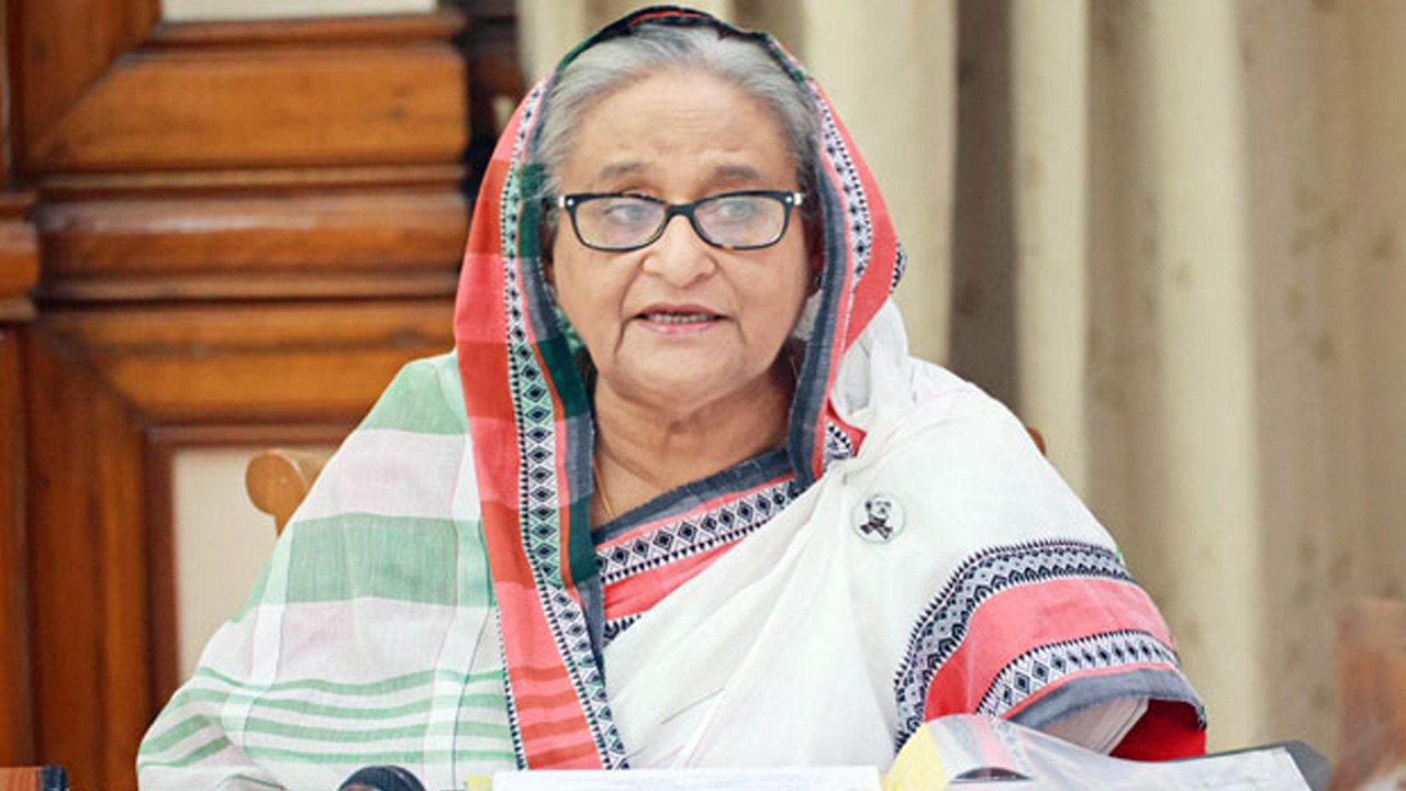 প্রধানমন্ত্রী শেখ হাসিনা। পুরোনো ছবি