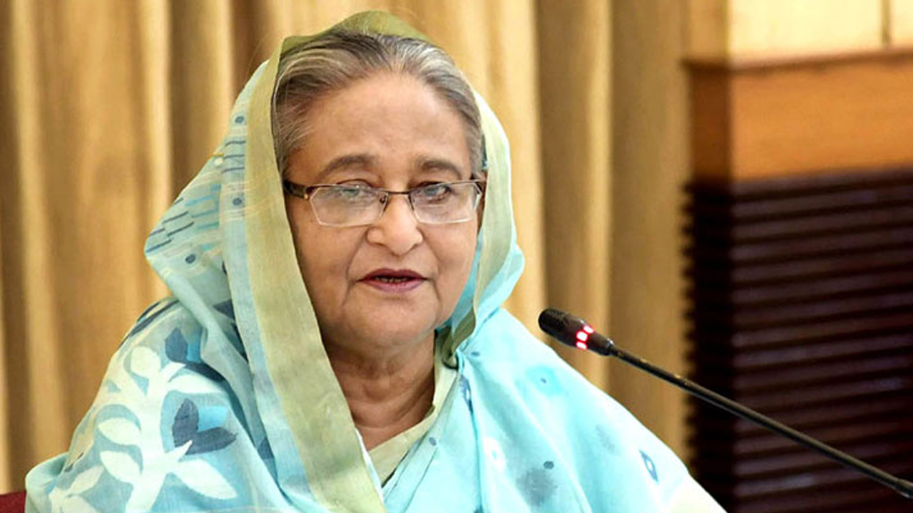 প্রধানমন্ত্রী শেখ হাসিনা। পুরোনো ছবি