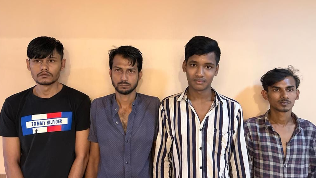 মো. অরিন, জামাল উদ্দিন সাগর, রনি এবং ইব্রাহিম প্রকাশ ইমন। ছবি : সংগৃহীত