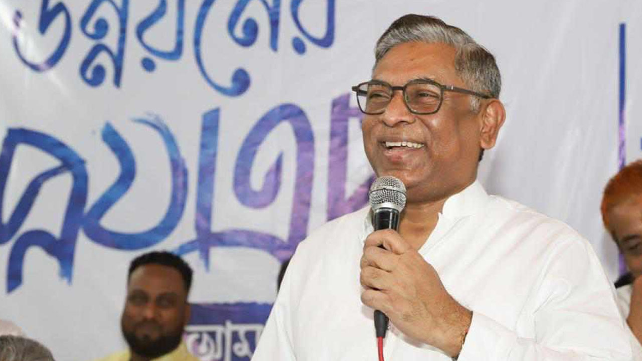 কেরানীগঞ্জে বিদ্যুৎ, জ্বালানি ও খনিজসম্পদ প্রতিমন্ত্রী নসরুল হামিদ। ছবি : কালবেলা