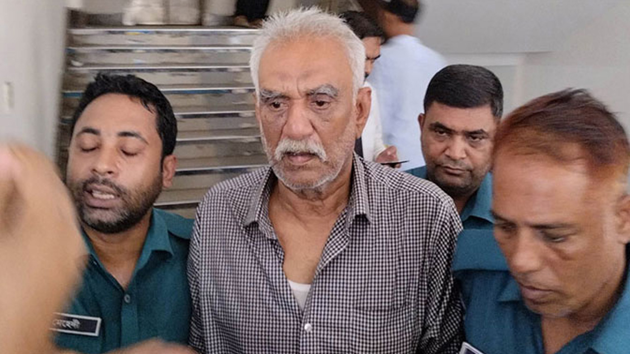 বিএনপি নেতা চাঁদ। পুরোনো ছবি