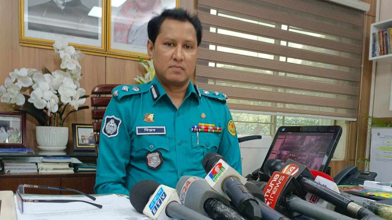 ডিএমপির যুগ্ম কমিশনার (অপারেশন) বিপ্লব কুমার সরকার। ছবি : সংগৃহীত