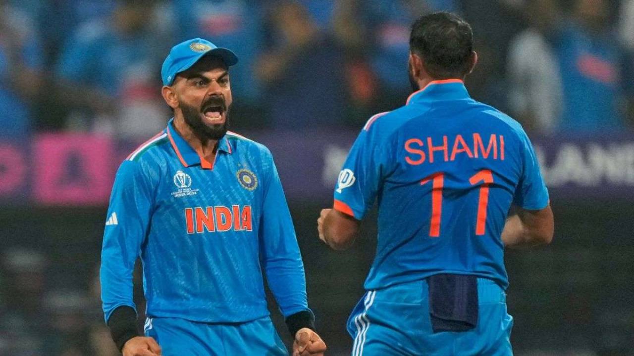 বিরাট কোহলি ও মোহাম্মদ শামি। ছবি : সংগৃহীত