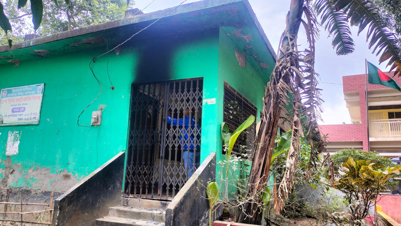 পাচুরিয়া সরকারি প্রাথমিক বিদ্যালয়। ছবি : কালবেলা