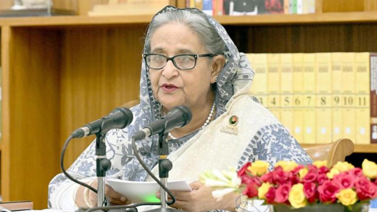 প্রধানমন্ত্রী শেখ হাসিনা। পুরোনো ছবি