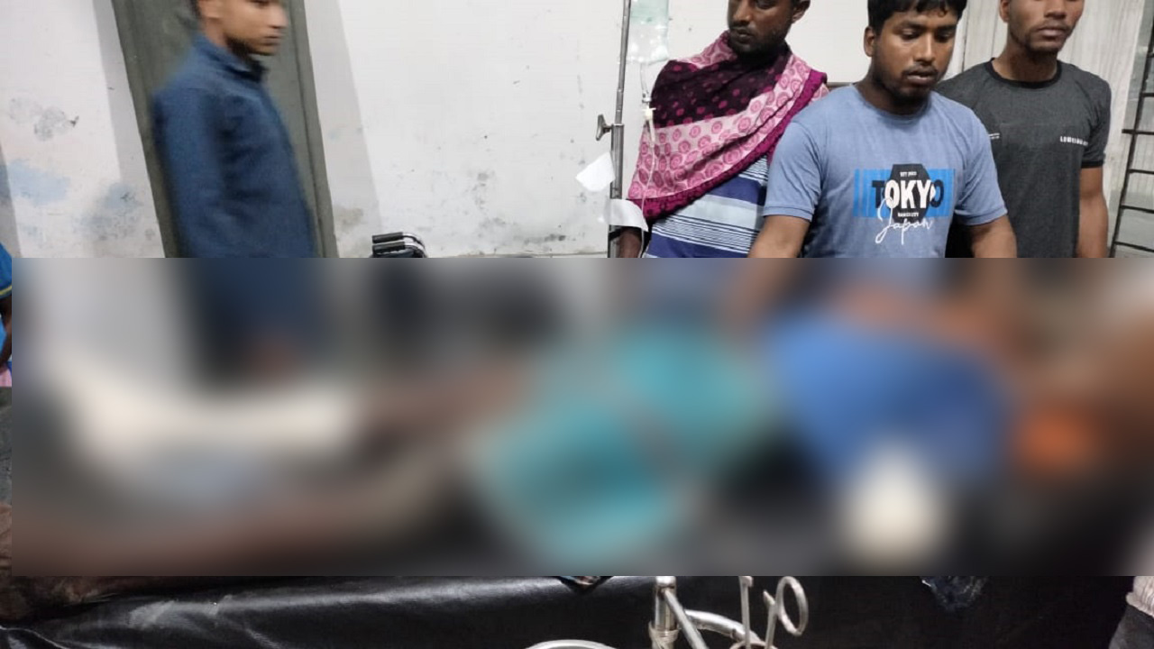 গুরুতর আহত হয়েছেন ভুট্টু মিয়াসহ পরিবারের চারজন। ছবি : কালবেলা