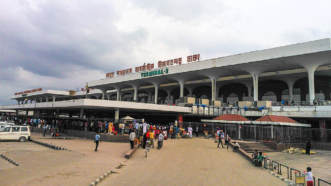 রাজধানীর হযরত শাহজালার আন্তর্জাতিক বিমানবন্দর। পুরোনো ছবি