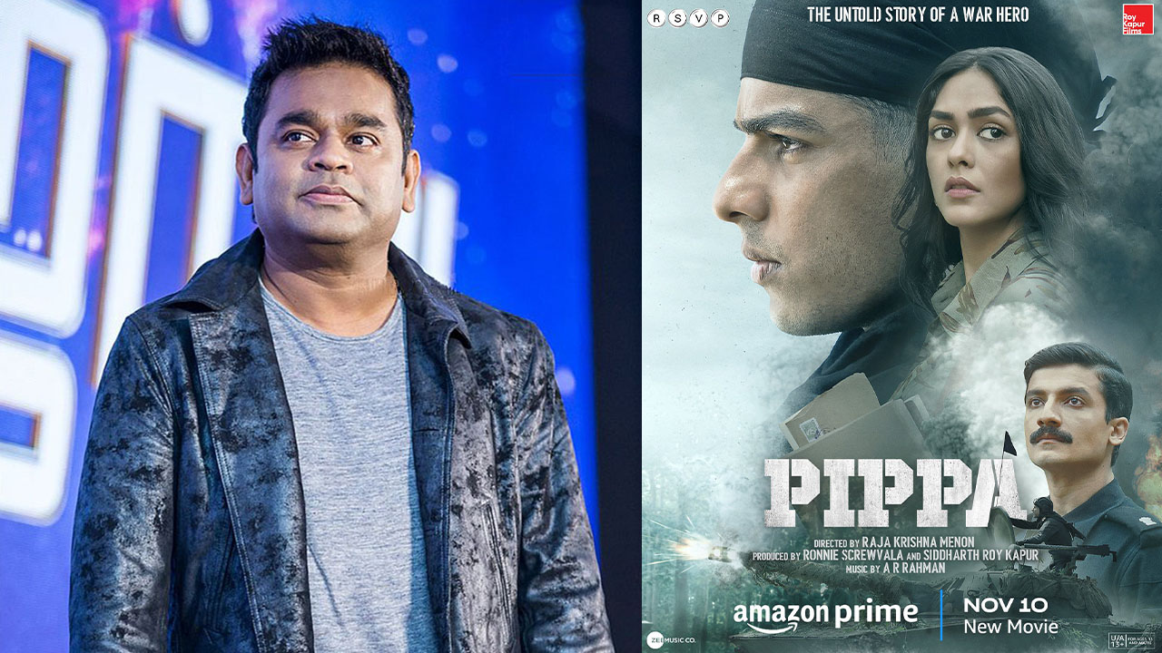 এ আর রহমান, ‘পিপ্পা’ সিনেমার পোস্টার। ছবি : সংগৃহীত