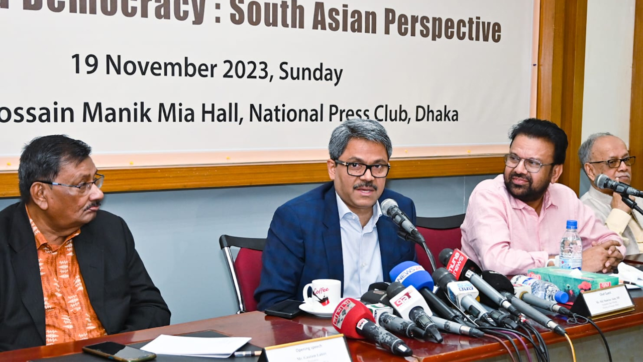পররাষ্ট্র প্রতিমন্ত্রী মো. শাহরিয়ার আলম। ছবি : কালবেলা